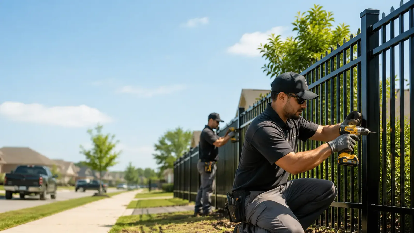 Metal Fence Installation in Mattawan, MI